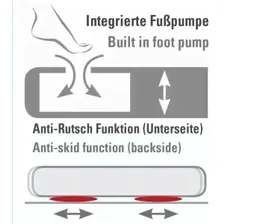 Надувной матрас High Peak Air bed Comfort Plus King