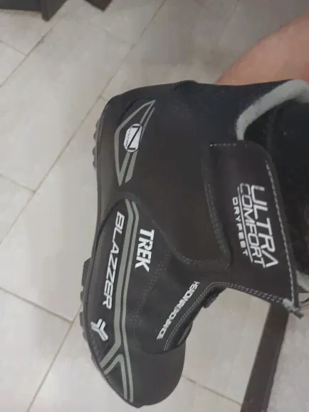 🛍 Ботинки лыжные TREK Blazzer Comfort NNN ИК, цвет чёрный, лого серый-4