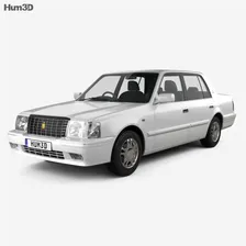 Toyota Crown Comfort 2002 3D model