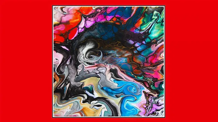 #9378 Outside My Comfort Zone Color Pallet Swipe Scoop & Drag Bloom Fluid Acrylics 7.21.2023