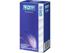 Презервативы Vizit Hi-Tech Comfort комфорт, 12 шт
