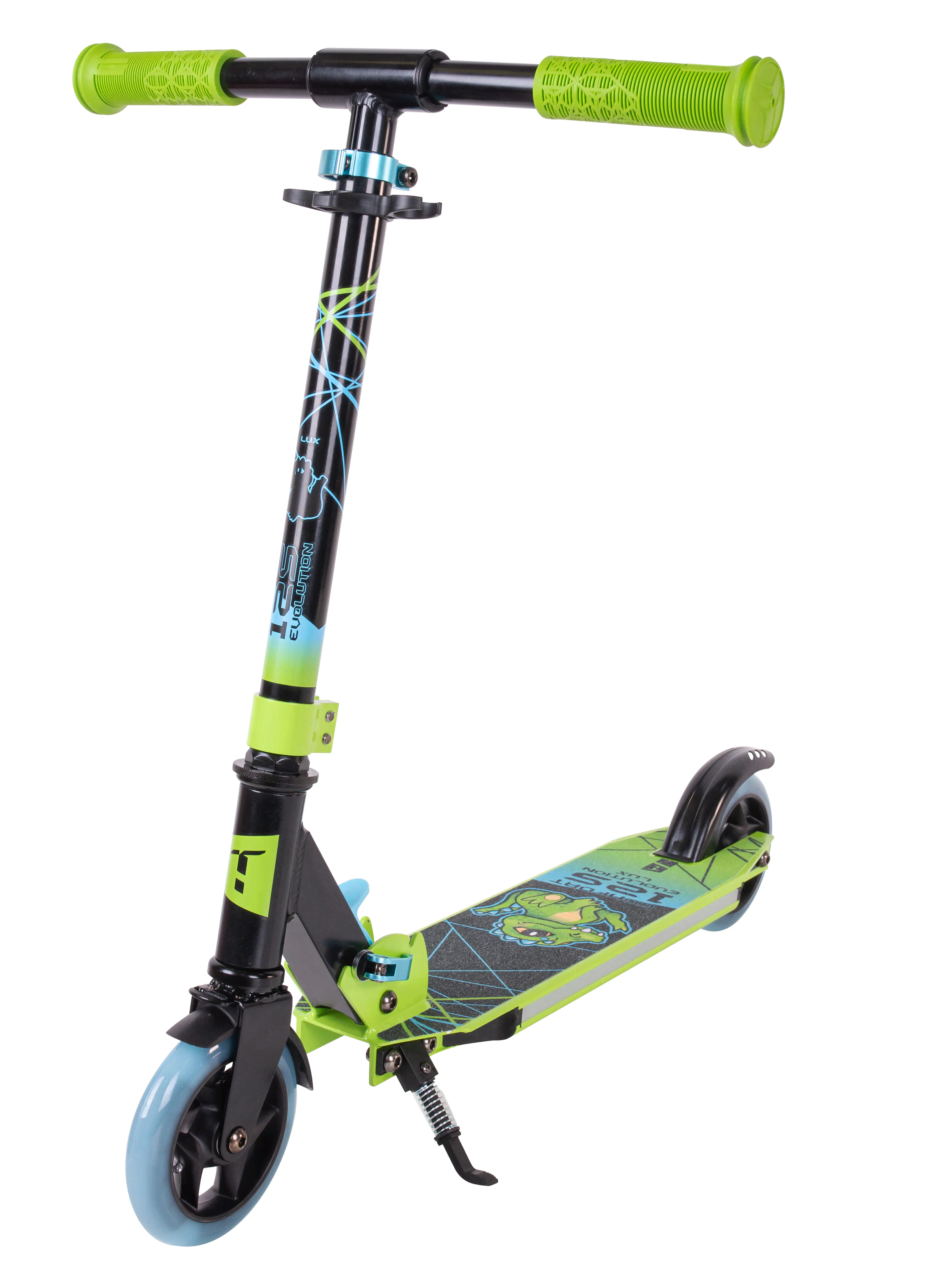 Самокат Tech Team 125 Comfort evolution Lux green