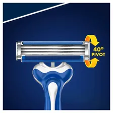 Gillette Одноразовые Мужские Бритвы Blue3 Comfort, с 3 лезвиями, 3, плавающая головка