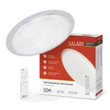 Светильник сд COMFORT GALAXY 55Вт 230В 3000-6500K 4400Лм 450x85мм с пультом ДУ IN HOME