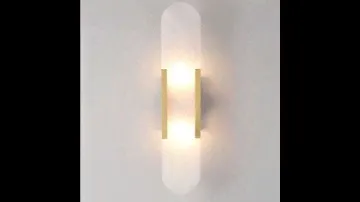 Dazuma_Indoor Wall Sconce_Electroplated Metal G4 LED Up and Down Lights Modern Wall Sconces Lighting