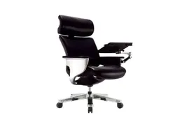 Comfort Workspace Numex-EP-HAL-B-R-N-LE2095 Кожа черная (LE2095)