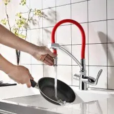 Смеситель для кухни Lemark Comfort LM3070C-Orange