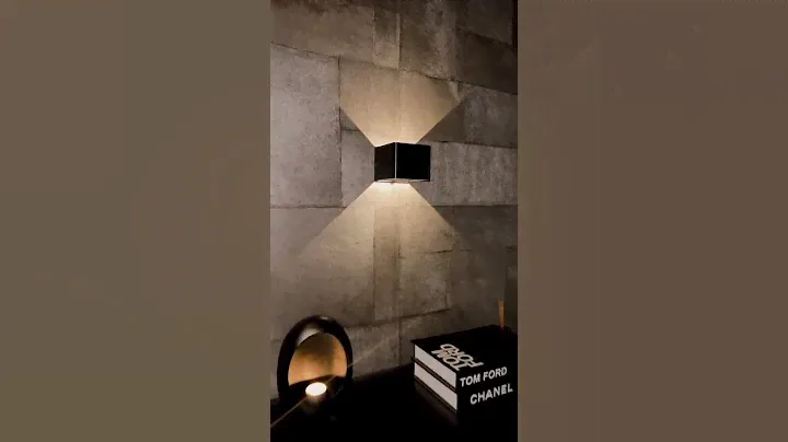 Oteshen: Minimalist Wall Sconce Lights for a Modern Garden