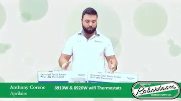 Aprilaire 8910W & 8920W Wifi Thermostats